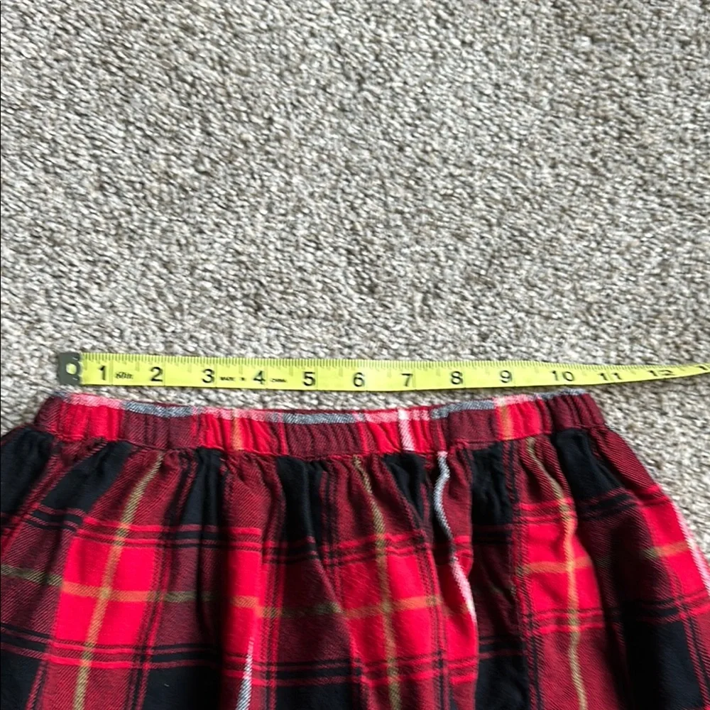 GAP Red and‎ Black Plaid Kids Skirt
